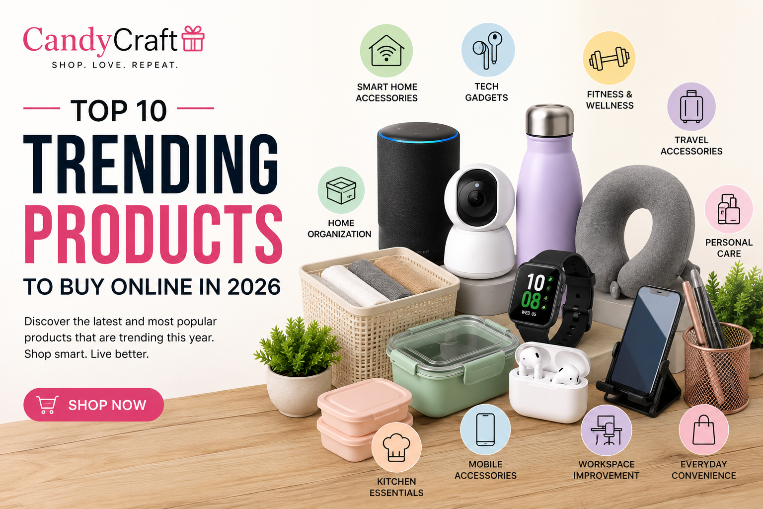 Top 10 Trending Products to Buy Online in 2026