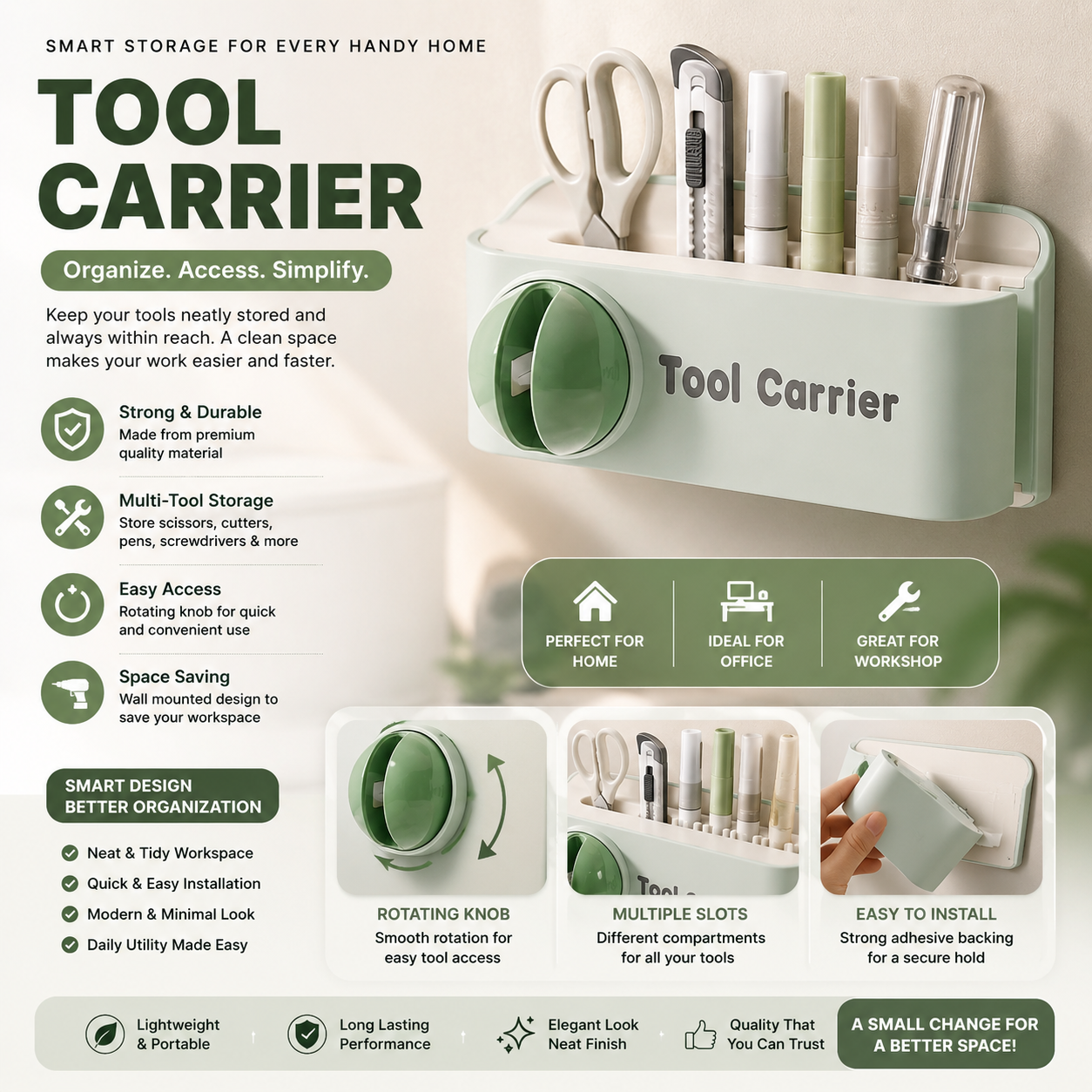 2 in 1 Knife Sharpener with Holder