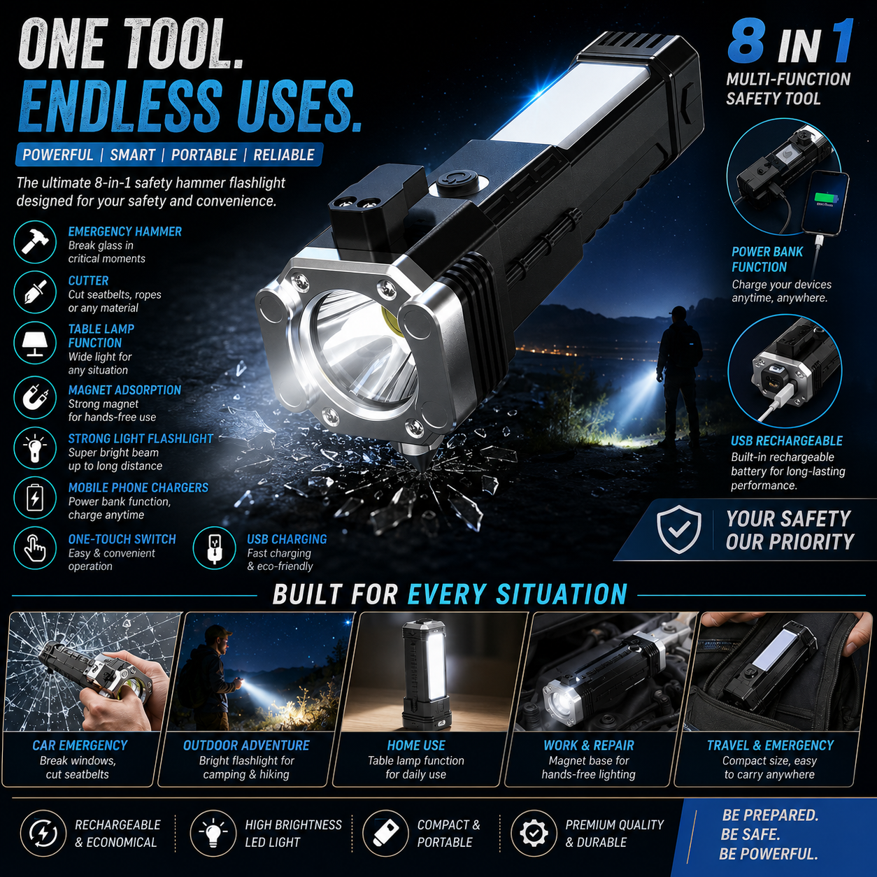 German Super Flashlight 49% OFF SALE