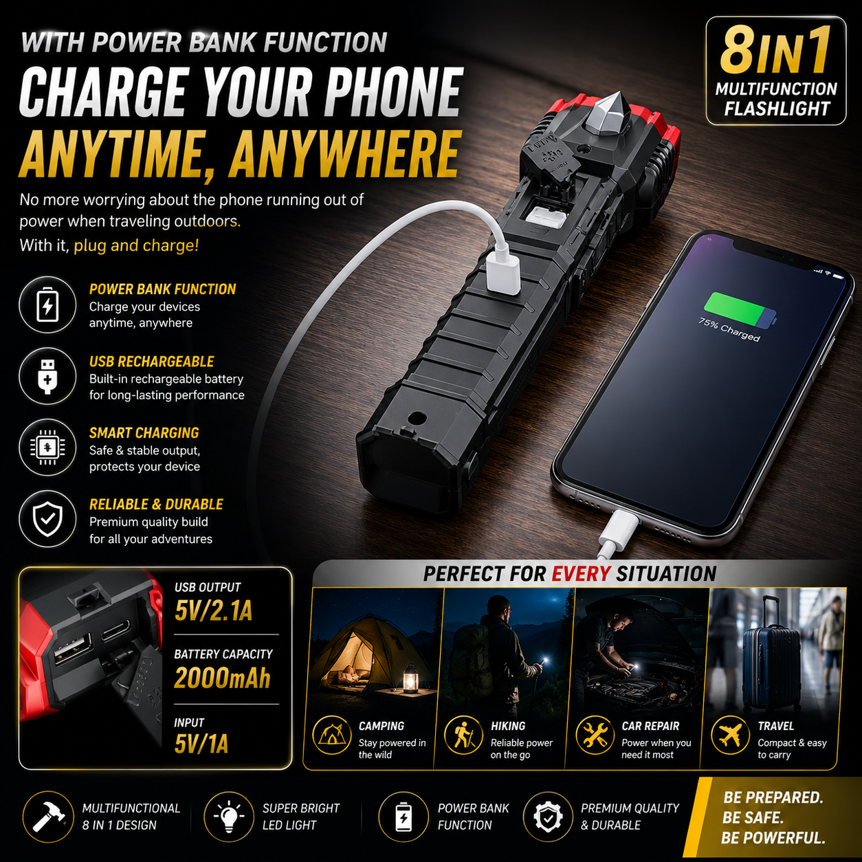 German Super Flashlight 49% OFF SALE
